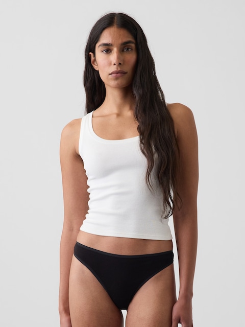 SoftMade Organic Stretch Cotton Thong