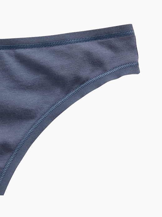Image number 3 showing, MadeSoft Organic Stretch Cotton Thong