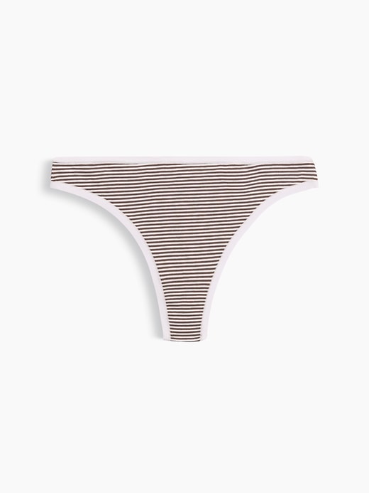 Image number 4 showing, SoftMade Organic Stretch Cotton Thong