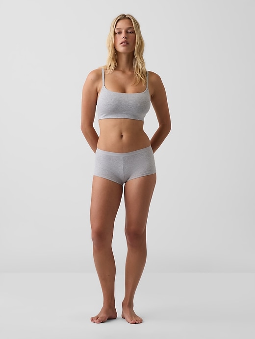 Image number 4 showing, MadeSoft Organic Stretch Cotton Shorty