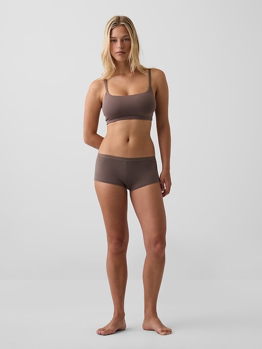 Image number 4 showing, MadeSoft Organic Stretch Cotton Shorty