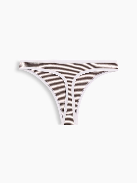 Image number 5 showing, SoftMade Organic Stretch Cotton Thong