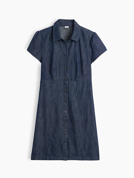 Image number 5 showing, Empire-Waist Mini Shirtdress