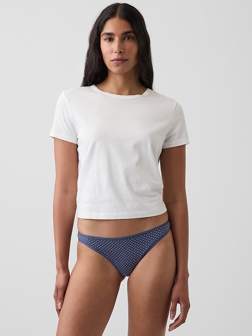 Image number 1 showing, MadeSoft Organic Stretch Cotton Bikini
