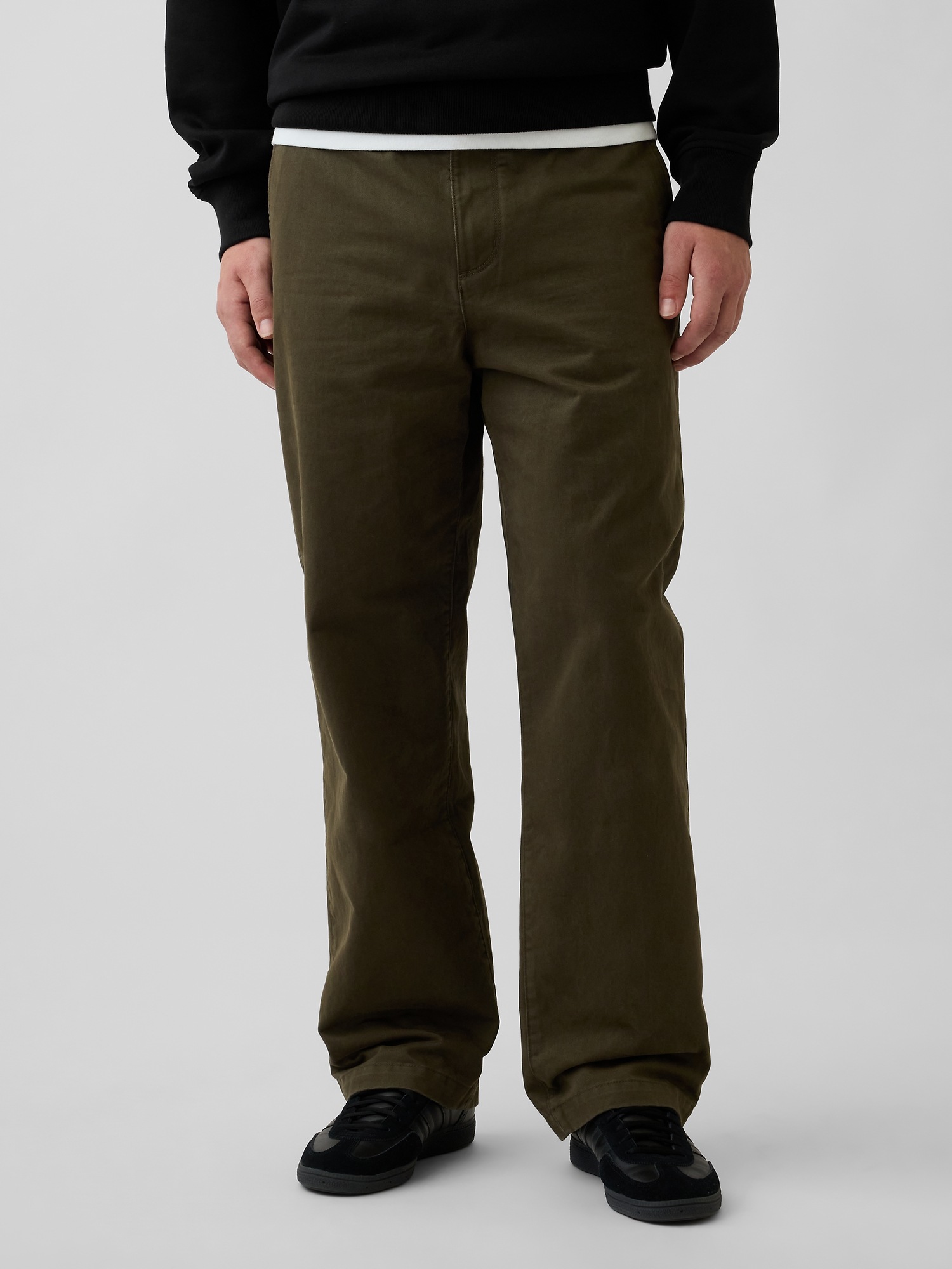 Мужские брюки Gap Heavyweight Twill Baggy Khakis — фото 2