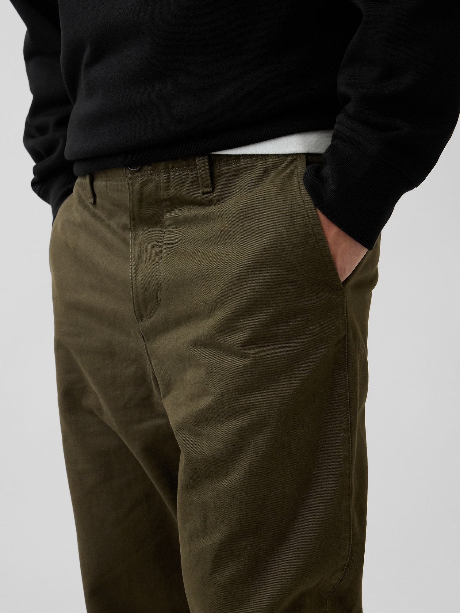 Мужские брюки Gap Heavyweight Twill Baggy Khakis — фото 5