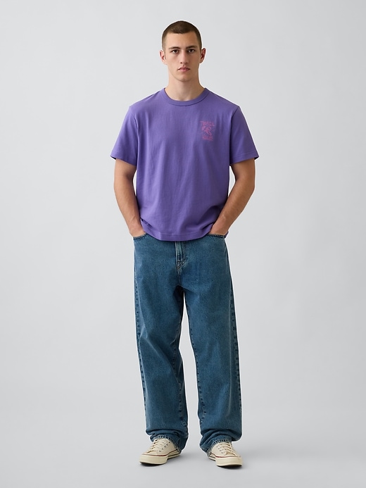 Image number 2 showing, Heavyweight Relaxed Graphic T-Shirt