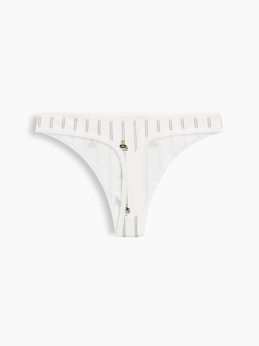 Image number 5 showing, Softest Organic Stretch Cotton Thong
