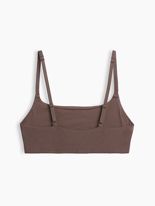 Image number 7 showing, Softest Organic Stretch Cotton Scoop Bralette