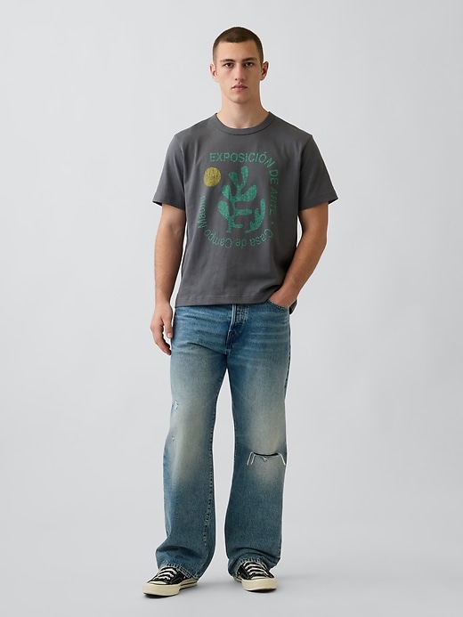 Image number 2 showing, Heavyweight Relaxed Graphic T-Shirt