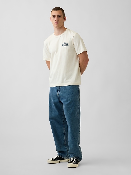 Image number 2 showing, Heavyweight Relaxed Graphic T-Shirt