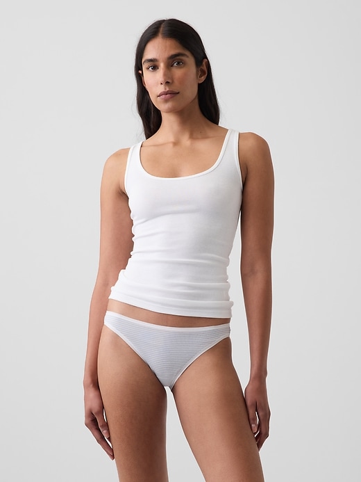 Image number 1 showing, MadeSoft Organic Stretch Cotton Bikini
