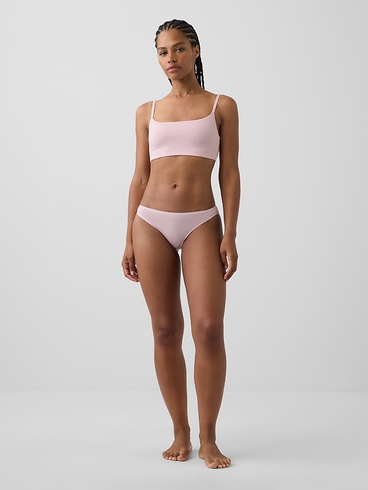 Image number 4 showing, Softest Organic Stretch Cotton Scoop Bralette