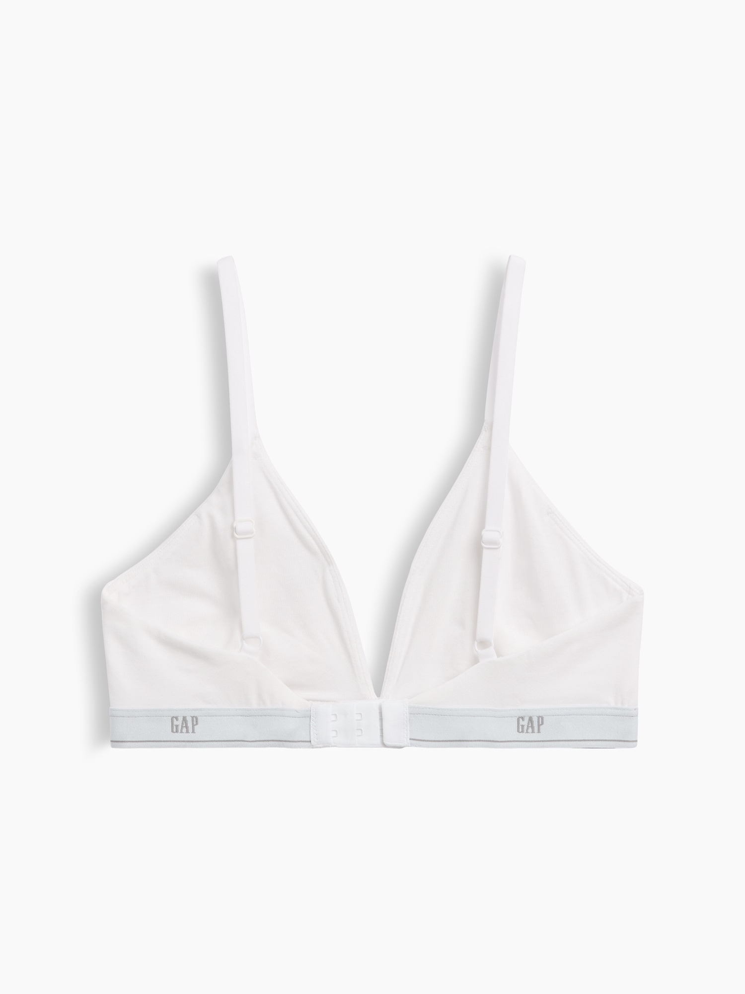 Softest Organic Stretch Cotton Logo Triangle Bra