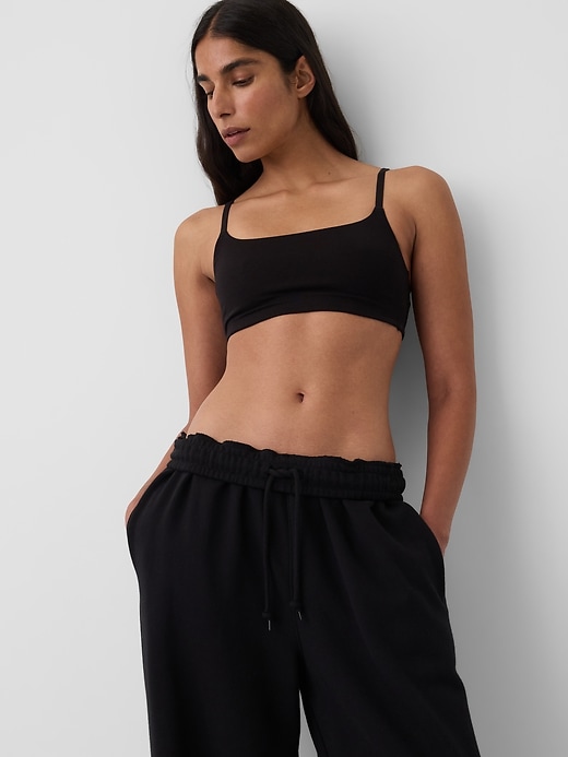 Image number 5 showing, Softest Organic Stretch Cotton Scoop Bralette