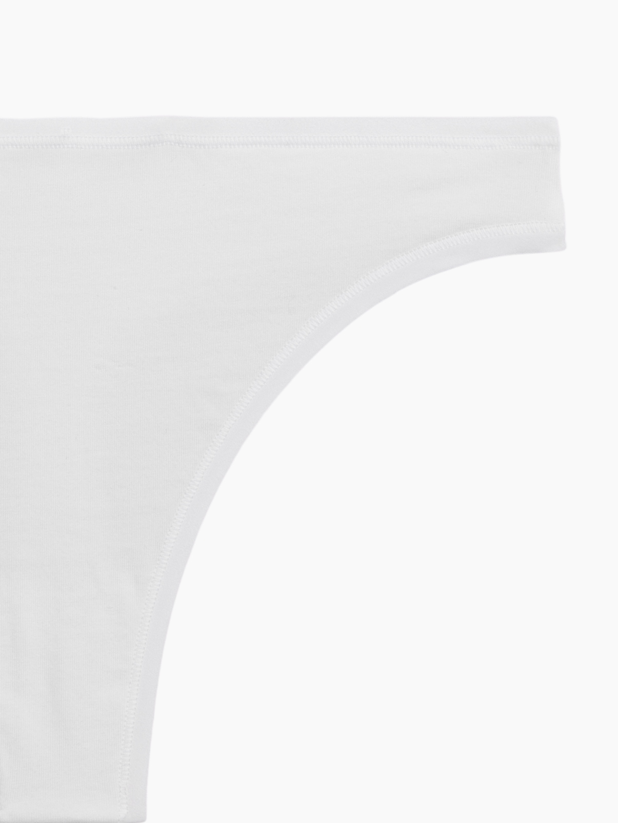 Трусы-стринги SoftMade, хлопок-стрейч, 3 шт. — Gap, цвет: Чёрный / Белый — фото 4