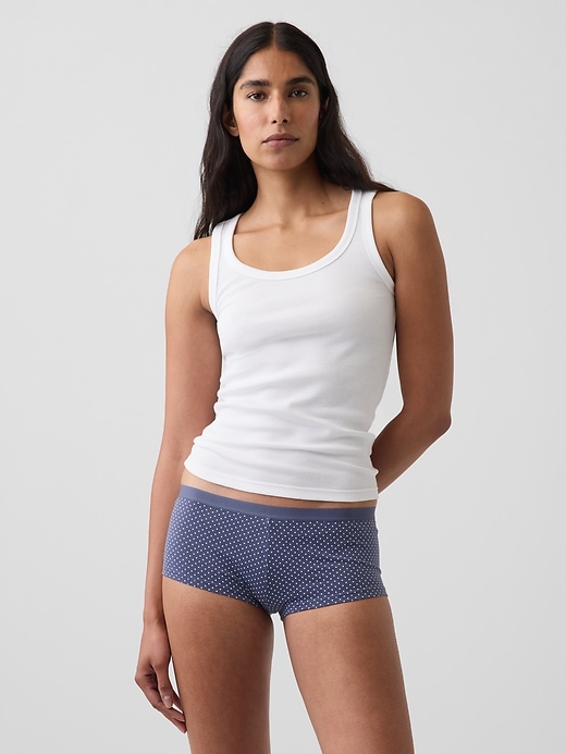 Image number 1 showing, MadeSoft Organic Stretch Cotton Shorty
