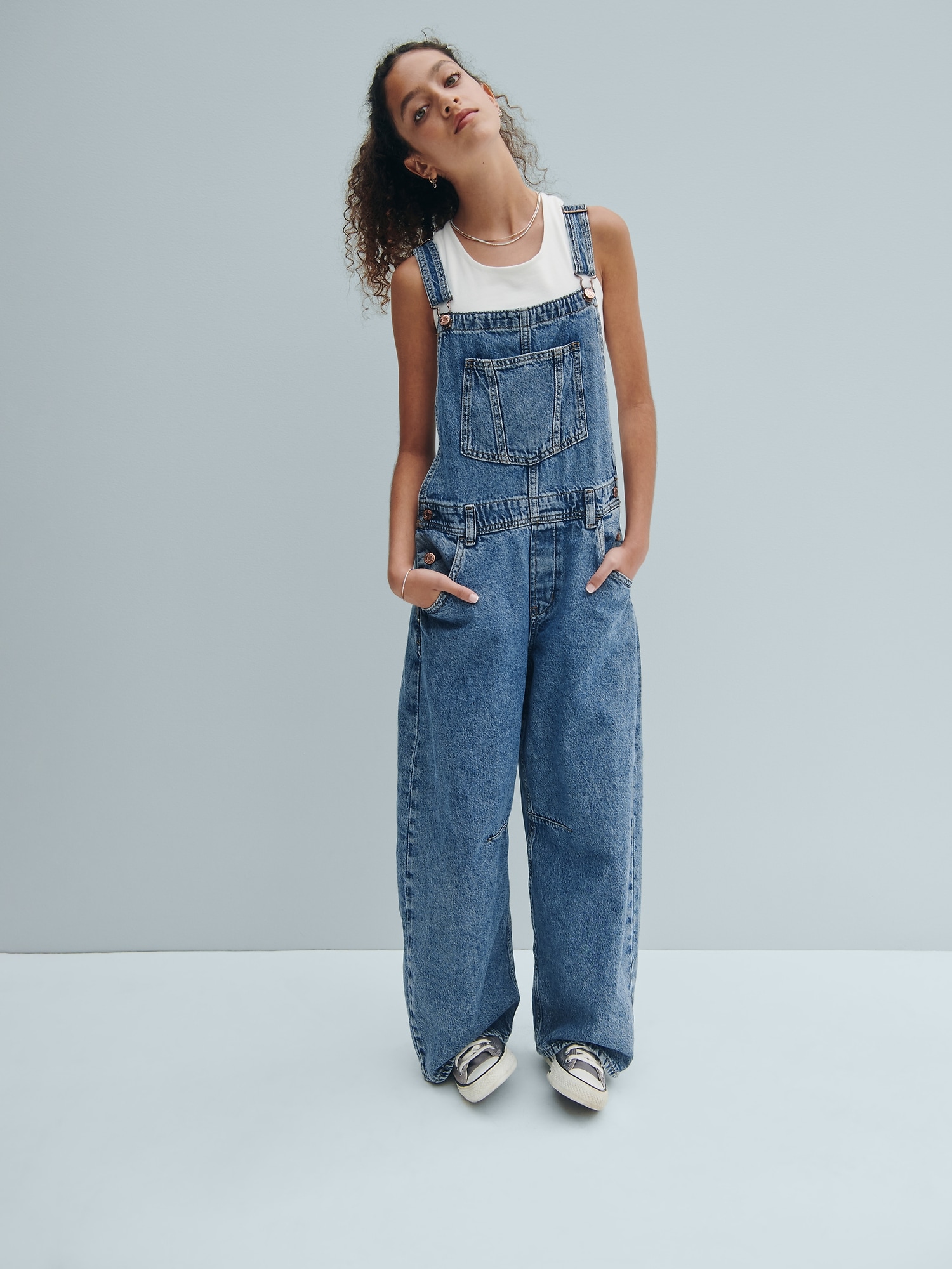Детские комбинезоны Gap Kids Barrel Overalls — фото 6