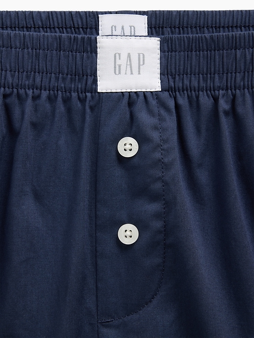 Image number 5 showing, MadeSoft Poplin PJ Pants