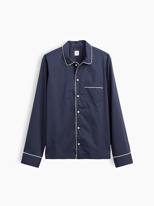 Image number 4 showing, Poplin PJ Shirt