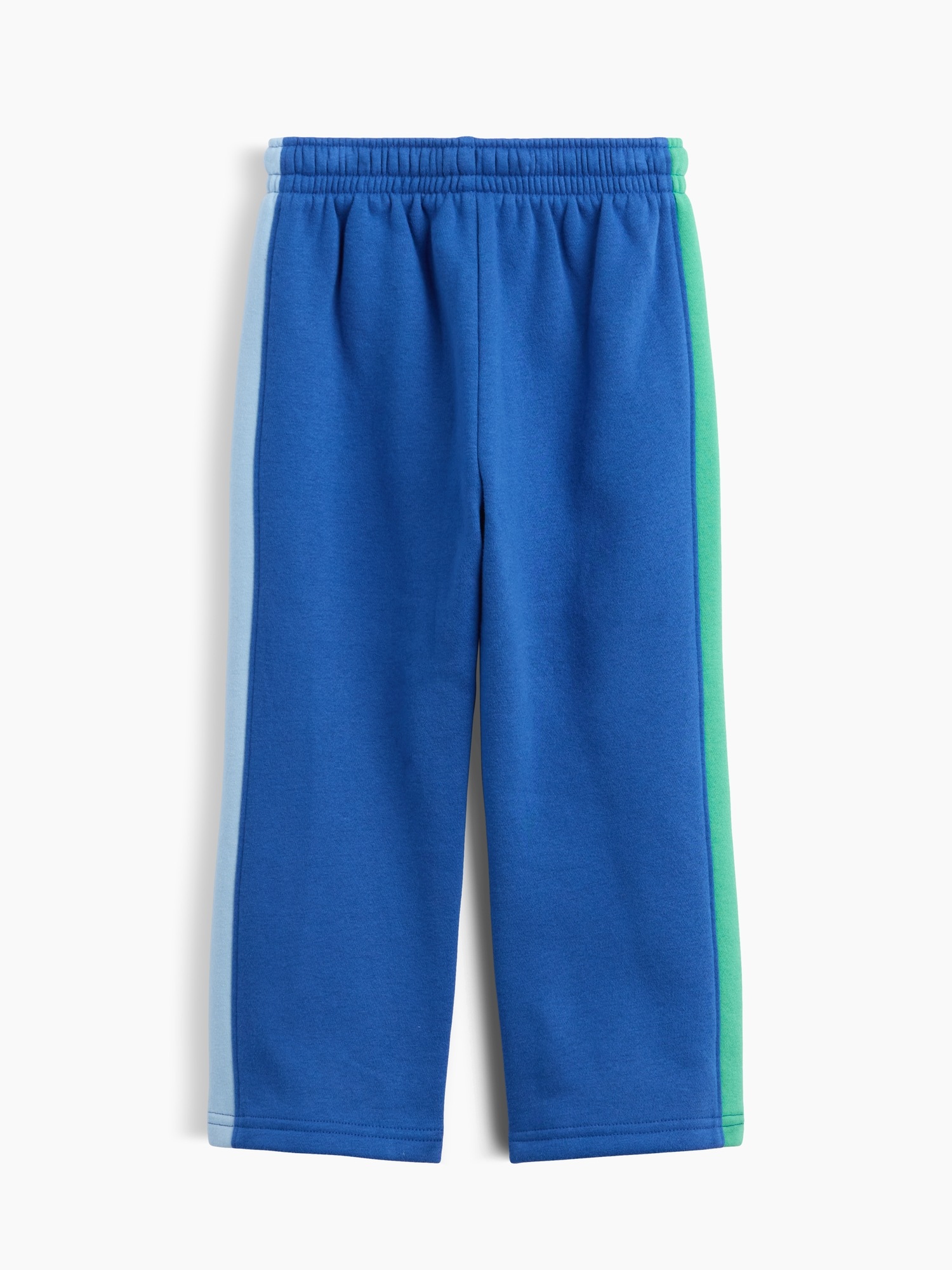 Брюки Gap VintageSoft Colorblock Stripe Sweatpants для малышей, цвет: Синий — фото 2