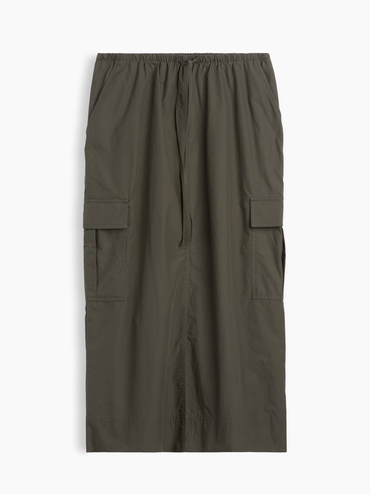 Женские юбки Gap Poplin Easy Cargo Maxi Skirt — фото 4