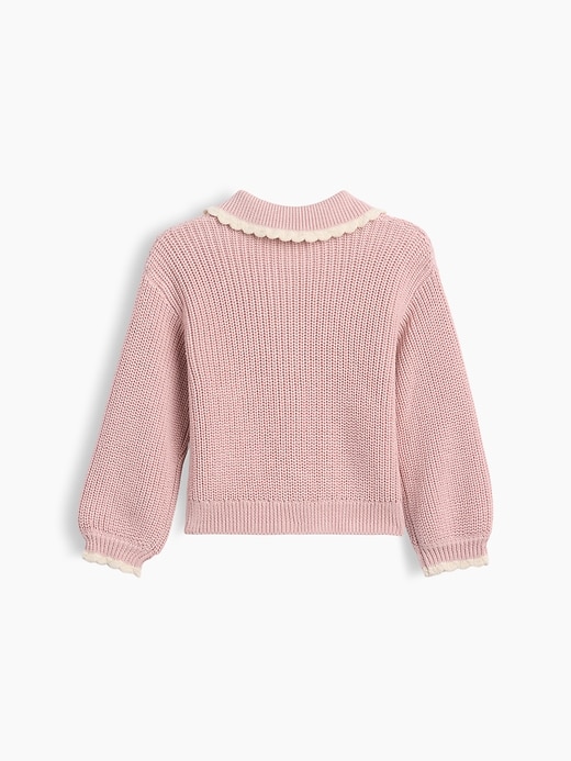 Image number 2 showing, Baby & Toddler Collared Cardigan Sweater