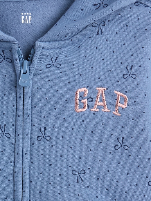 Image number 3 showing, Baby & Toddler VintageSoft Logo Zip Hoodie