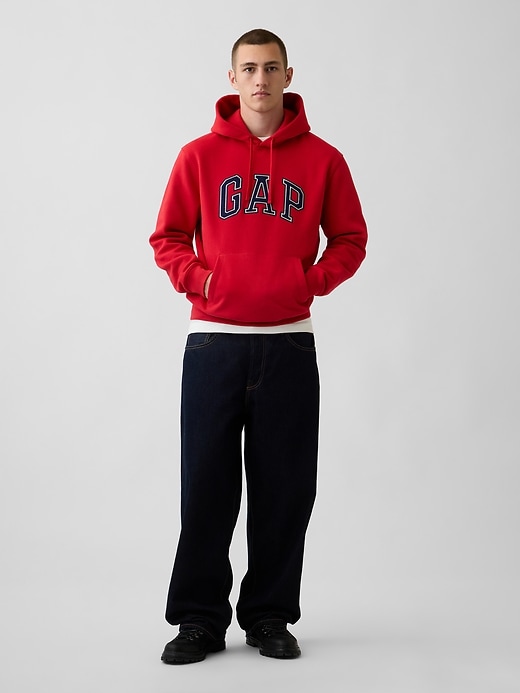 Image number 2 showing, Adult VintageSoft Arch Logo Hoodie