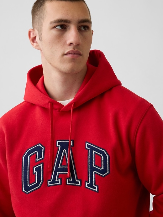 Image number 4 showing, Adult VintageSoft Arch Logo Hoodie