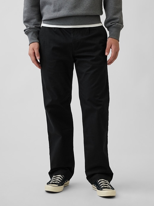 Image number 2 showing, Modern Loose Pleated Khakis