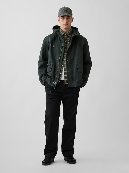 Image number 5 showing, Modern Loose Pleated Khakis