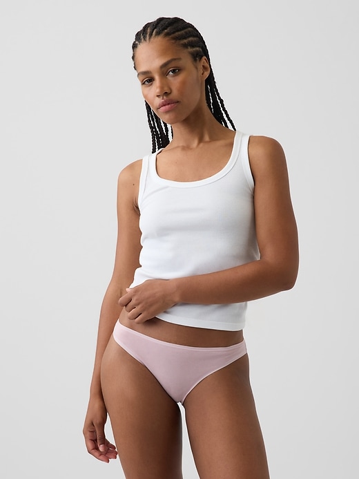 Image number 1 showing, MadeSoft Organic Stretch Cotton Bikini