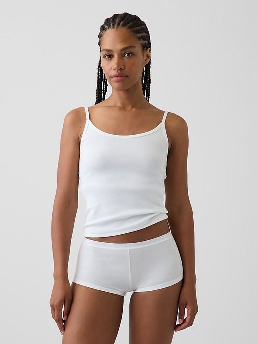 Image number 1 showing, MadeSoft Organic Stretch Cotton Shorty