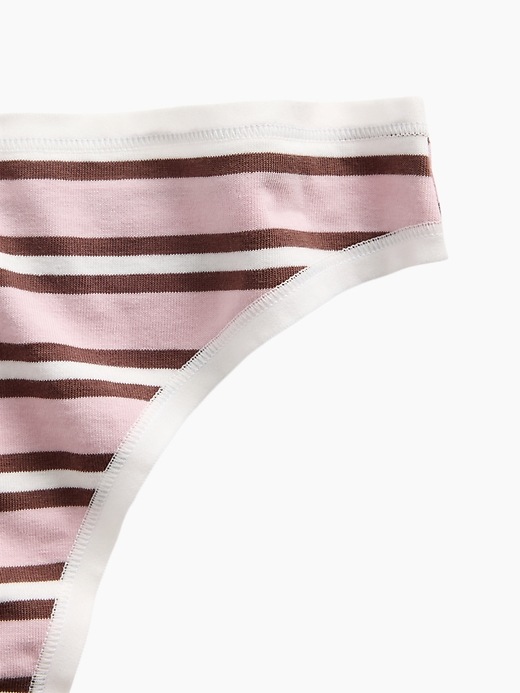 Image number 3 showing, MadeSoft Organic Stretch Cotton Thong