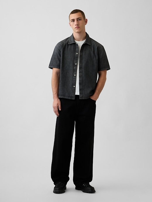 Image number 2 showing, Denim Relaxed Shirt