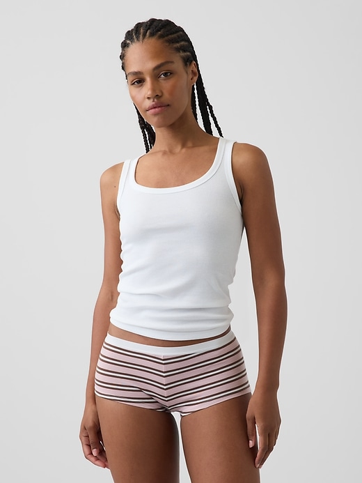 Image number 1 showing, SoftMade Organic Stretch Cotton Shorty