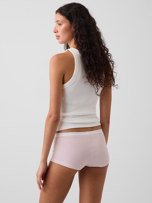 Image number 2 showing, SoftMade Organic Stretch Cotton Shorty