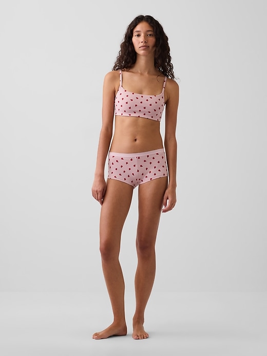 Image number 4 showing, Softest Organic Stretch Cotton Scoop Bralette