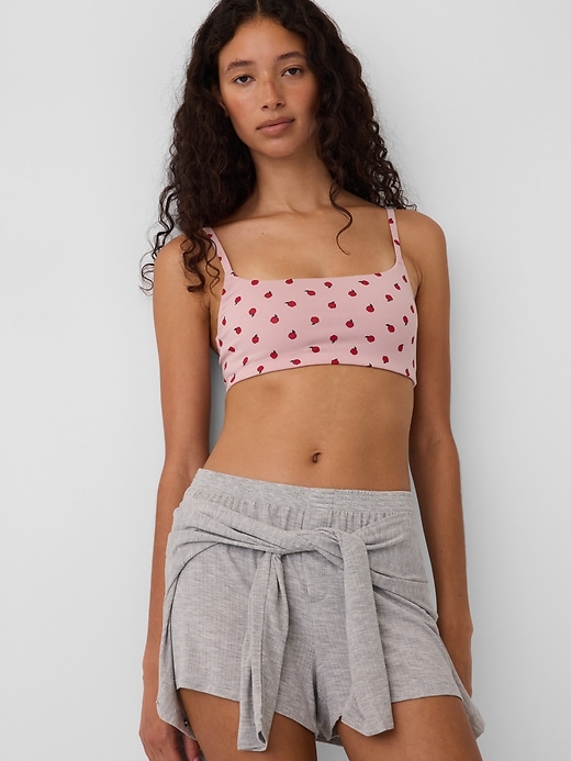 Image number 5 showing, Softest Organic Stretch Cotton Scoop Bralette