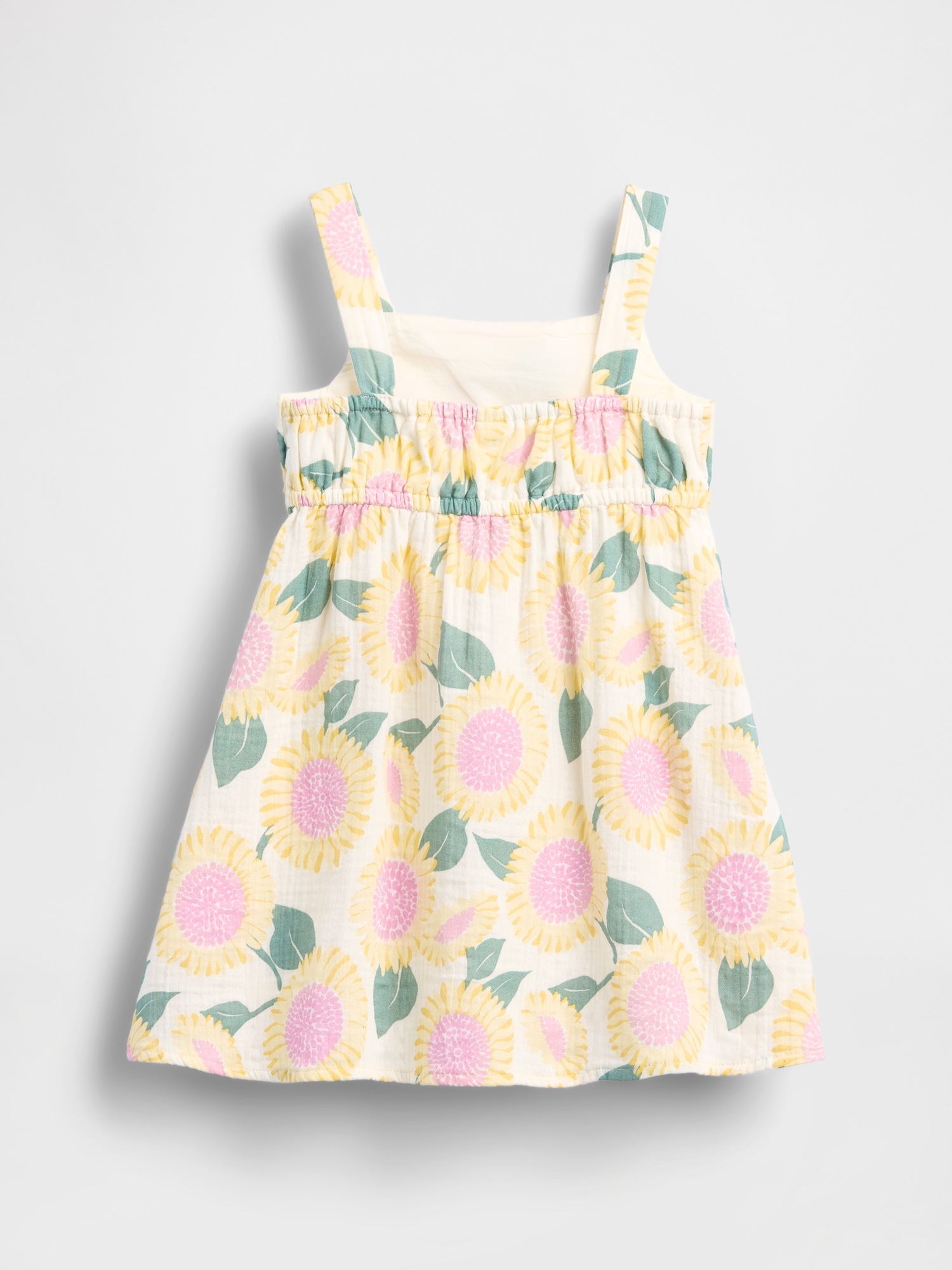 Детские платья Gap Baby & Toddler Cotton Gauze Sunflower Dress — фото 3