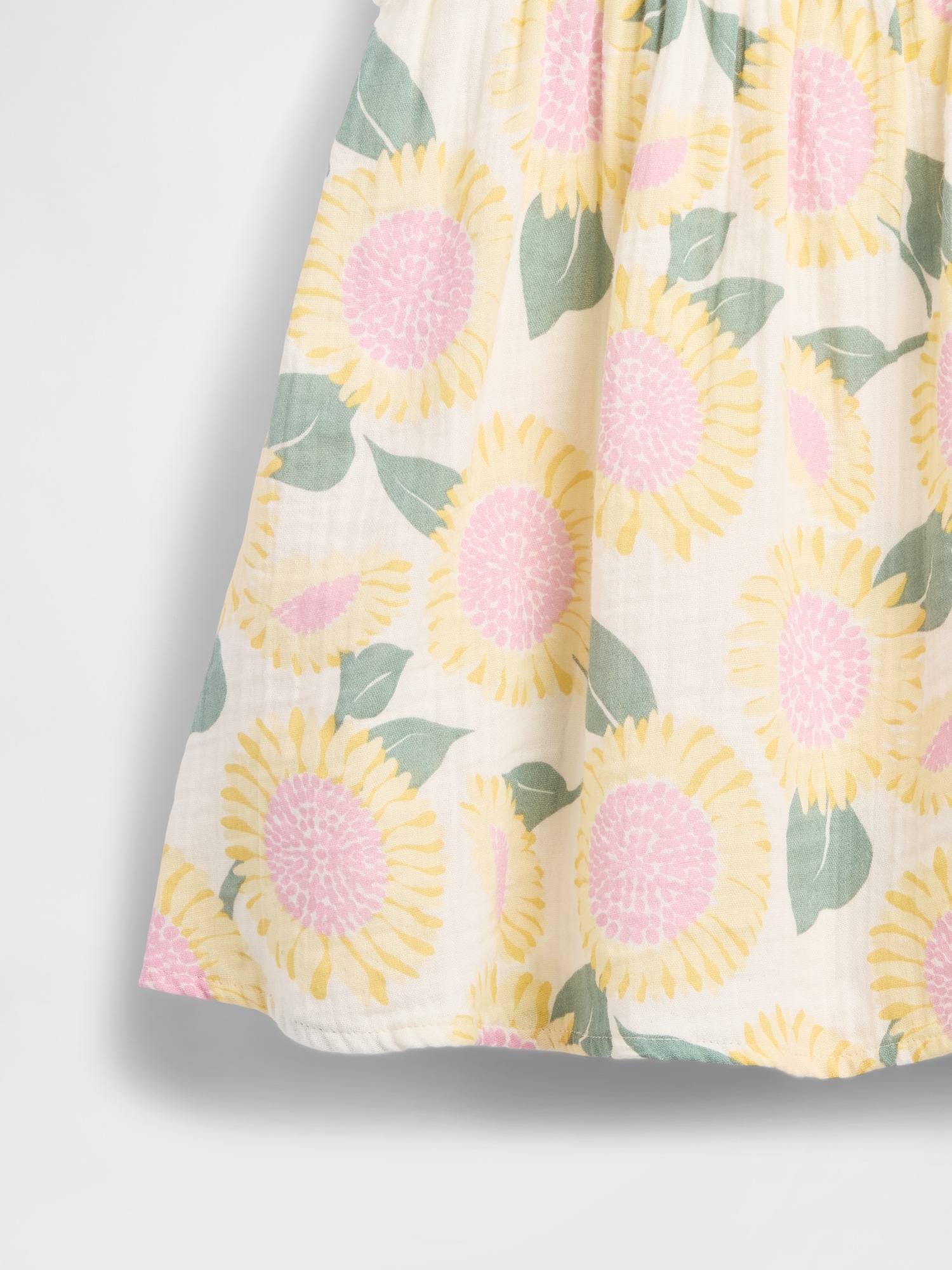 Детские платья Gap Baby & Toddler Cotton Gauze Sunflower Dress — фото 4