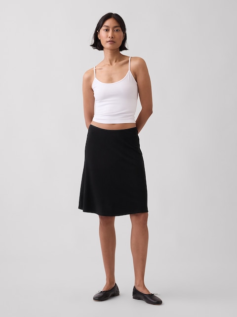 Easy Knee-Length Skirt