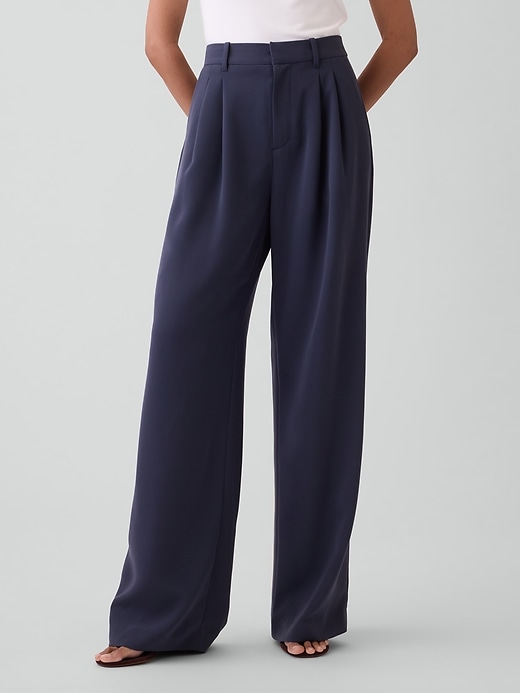 Image number 2 showing, 365 High Rise Pleated Trousers
