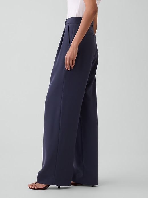 Image number 3 showing, 365 High Rise Pleated Trousers