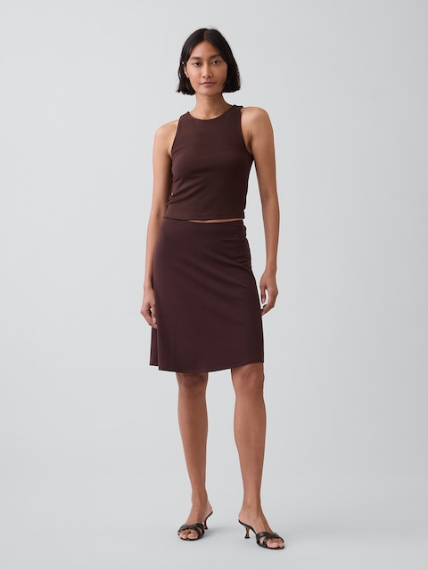 Easy Knee-Length Skirt