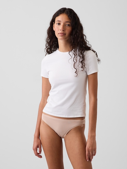 Image number 1 showing, MadeSoft Organic Stretch Cotton Bikini