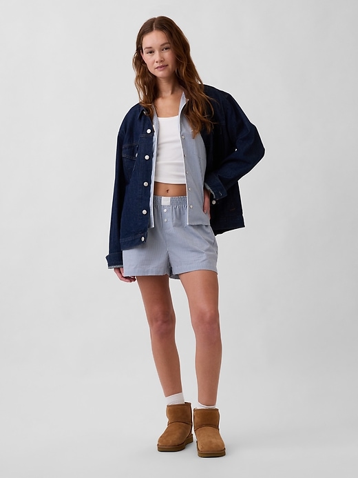 Image number 5 showing, Poplin PJ Shirt