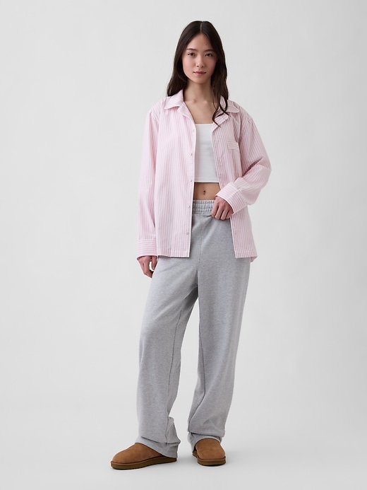 Image number 4 showing, Poplin PJ Shirt
