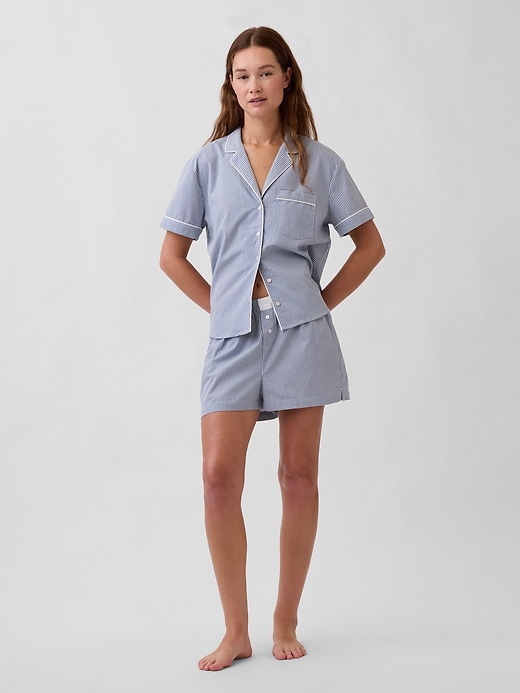 Image number 2 showing, Poplin PJ Shirt